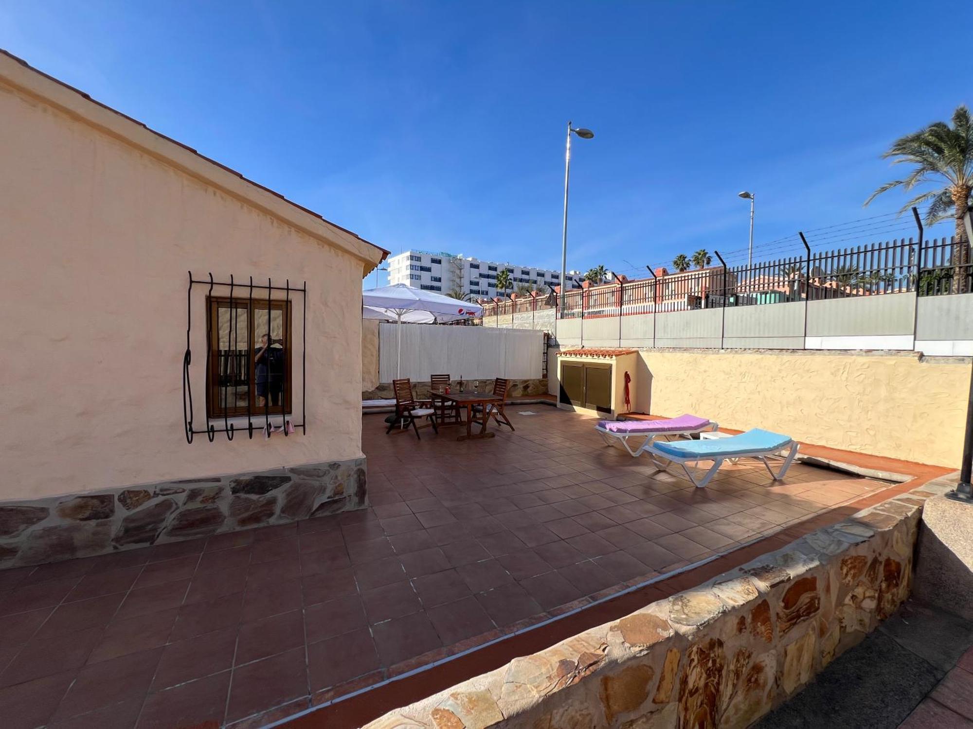 Bungalow Playa Del Ingles Santa Fe 56 Exteriör bild